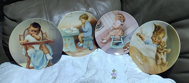 BESSIE PEASE GUTMANN Set Of 4 Plates From 
