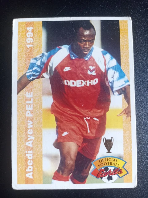 Abedi Pelé OL Panini Official Football Cards 1994 #237