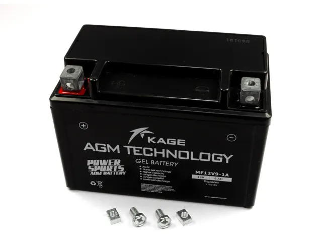 Batterie Gel KAGE YTX9-BS pour Adly/Herchee Aeon Artic Cat Atu Barossa / Smc