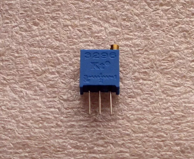 20x Präzisionspotentiometer RKT-3296W-102R von Kingtronics (1kΩ - stehend)