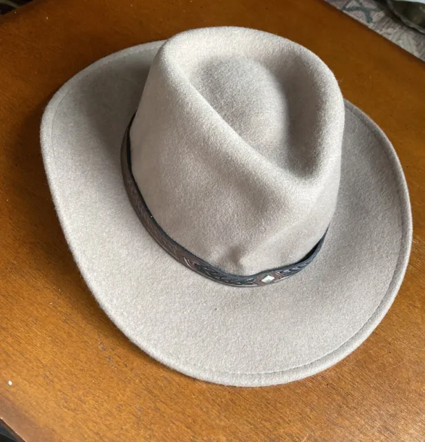 Scala Classico Four Seasons Felt Dorfman Pacific Hat - 100% Wool - Med