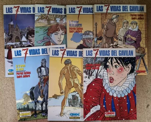 Las 7 Vidas del Gavilan.Andre Juillard.Coleccion Completa 7 Tomos.Norma