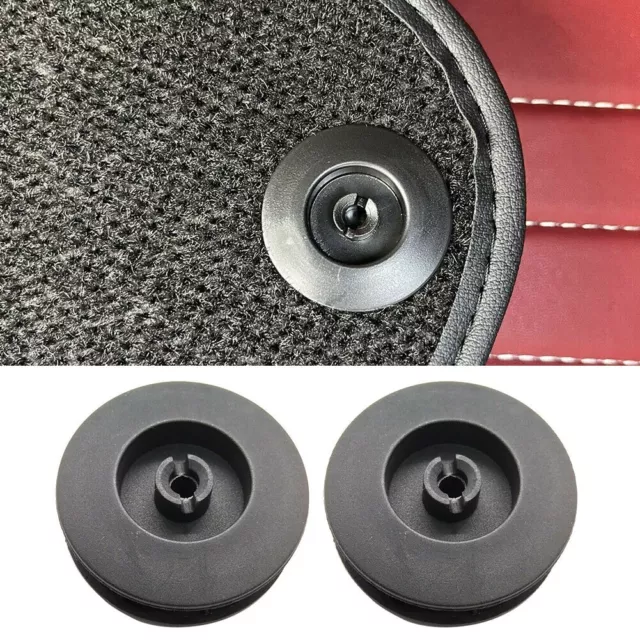 Perfect Fit Car Floor Mat Clips for Maserati Ghibli For Ferrari Set of 2