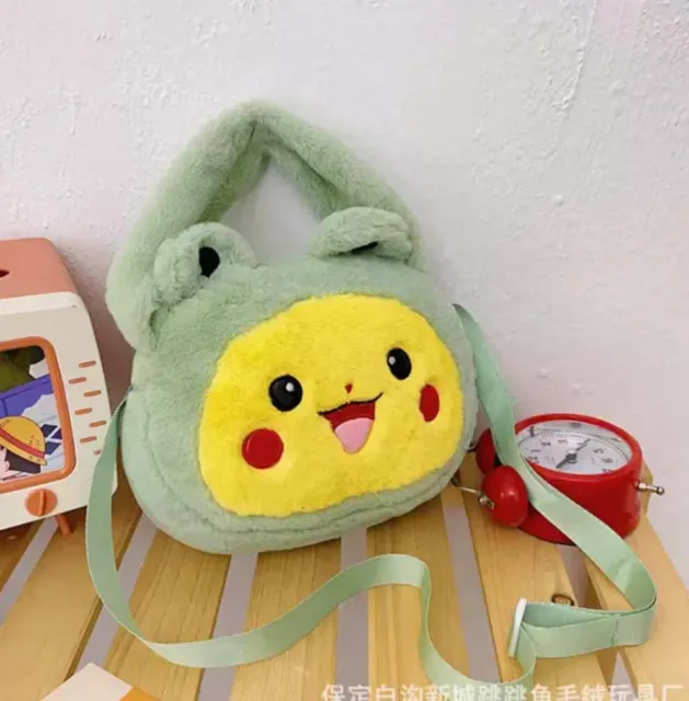 Bag Cute Cartoon  Pokemom Pikachu Cross body Purse Shoulder Messenger New Purse