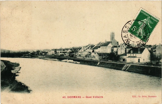 CPA DORMANS - Quai Voltaire (364205)