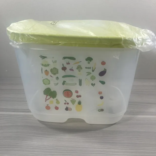 New! Tupperware Fridgesmart Fridge Smart Small Deep 1.75 Qt Margarita Green Seal