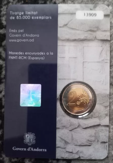 Andorra , 2 Euro 2016 , 150 Jahre Neue Reform 1866 2