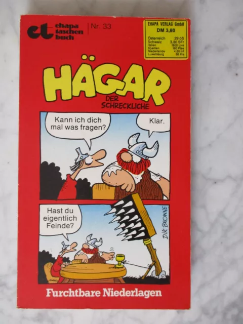 ehapa taschenbuch Nr. 33 "Hägar - Furchtbare Niederlagen"