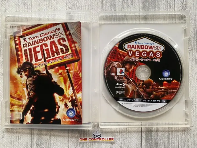 SONY PlayStation 3 PS3 Tom Clancy's Rainbow Six: Vegas 1 & 2 set from Japan 3