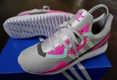 ADIDAS Originals Flex scarpe da ginnastica per ragazze anziane, grigio/rosa/argento - taglia 5