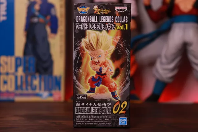 Banpresto Dragon Ball Legends Collab World Collectable Figure Vol 3 - 13  Super Saiyan God Shallot (red)