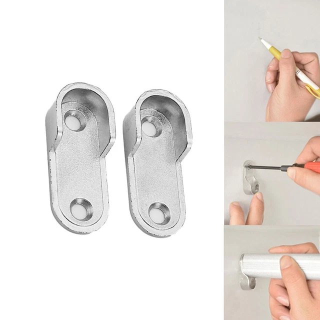 Lot De 2 Barres De Sécurité Réglables Pour Camping-car - Acier Inoxydable 304, Longueur 31.8-56.6cm, Pour Réfrigérateur, Armoires