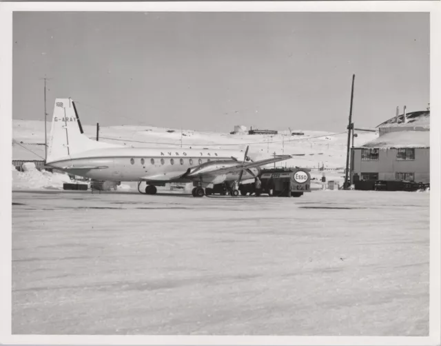 Avro 748 G-Aray Frobisher Kanada Original Hersteller Foto Hs748 Iqaluit 2