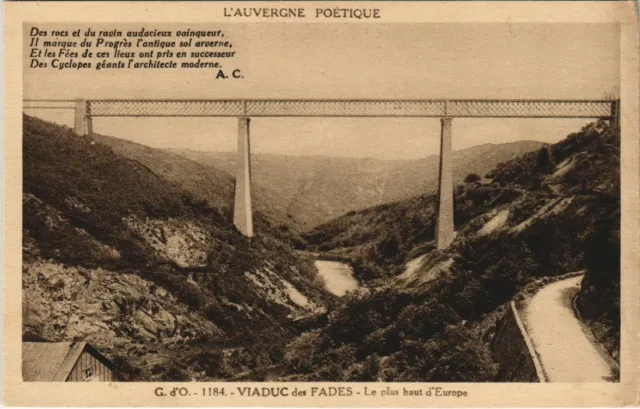 CPA Viaduct des Fades Highest in Europe FRANCE (1090961)