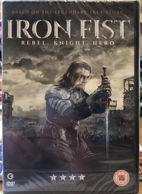 IRON FIST 2017 Action Medieval Historical Knights Fighting War Film DVD New