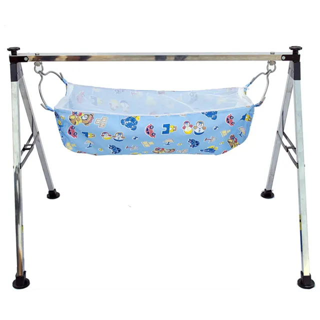 Light Weight Baby Cradle Stainless Steel Baby Cradle Sturdy Heavy Duty Ghodiyu