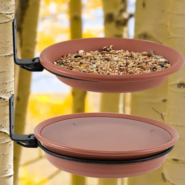 fr Bird Feeders Attracts Wild Birds Bird Feeder House for Balcony Railing Garden