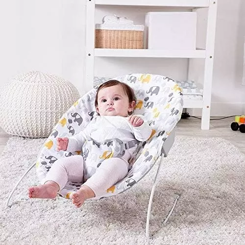 Red Kite Bambino Bouncer Bounce Chair with Elephant Pattern