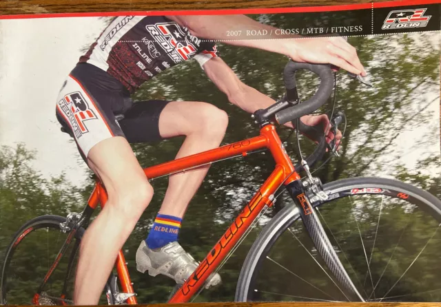 NOS 2007 REDLINE Bicycle Collection Brochure/Catalog Road/Cross/MTB/Fitness Plus