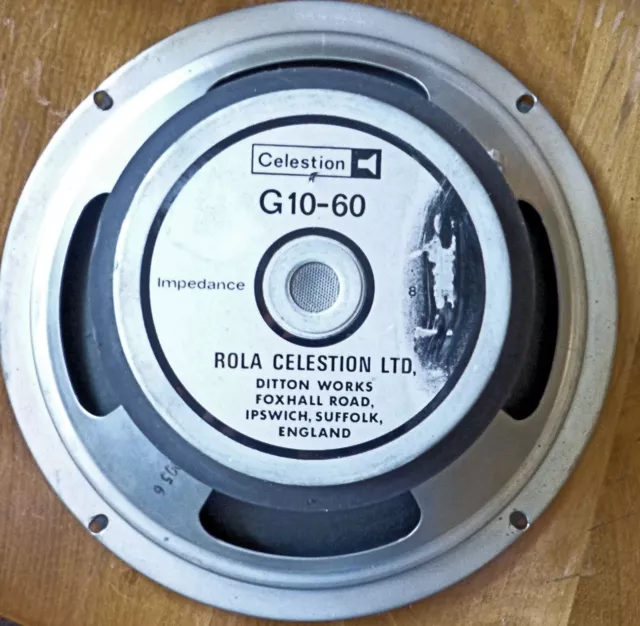 Celestion G10-60  Chassis Loudpeaker For Guitar