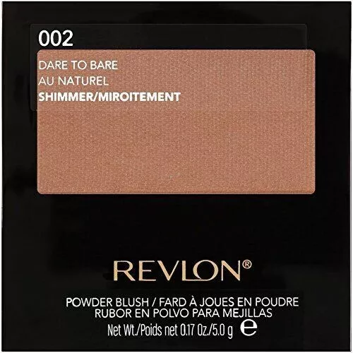 REVLON RUBOR EN POLVO 002 DARE TO BARE / AU NATUREL  SHIMMER 5 g