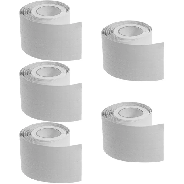 Set 5 Rivestimenti Base Parete Gomma Autoadesivi Baseboard