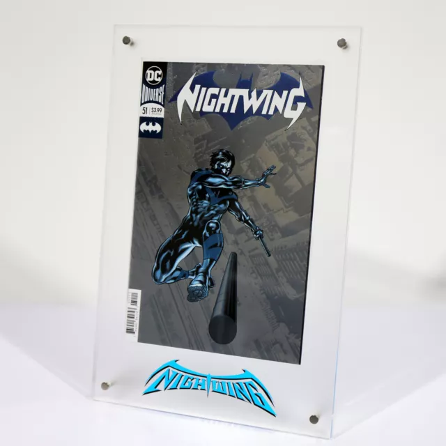Night Wing Single Acrylic Comic Display Stand *Comic Not Included