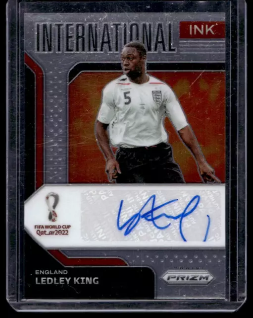 Ledley King  Auto 2022 Panini Prizm Tottenham Hotspur, England Autograph
