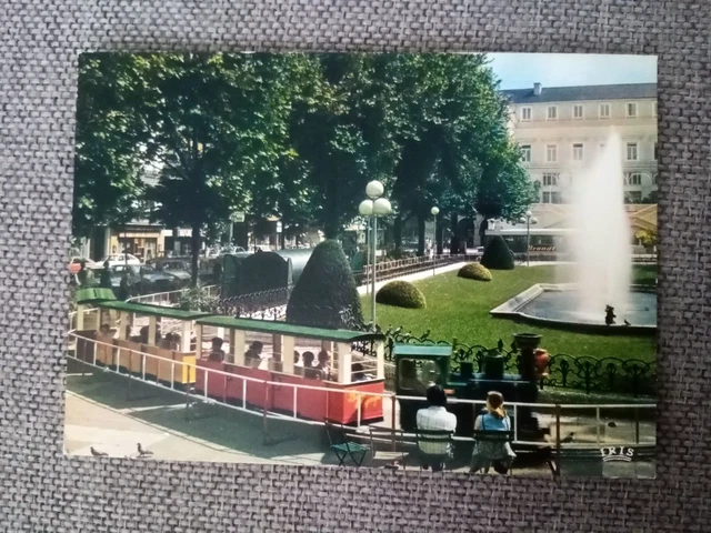 Cpsm Cpm Saint Etienne Place Jean Jaures Le Petit Train