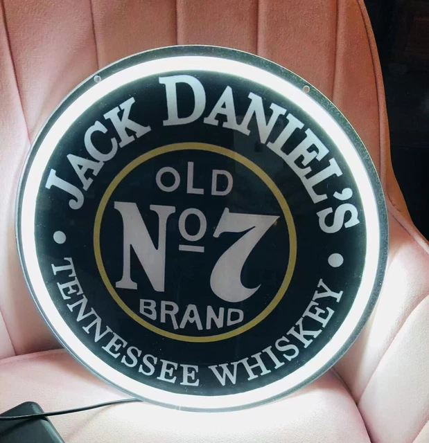 Jack Daniels Whisky Beer Bar Club Drink Silicone LED Neon Light Sign 12"x12" G1