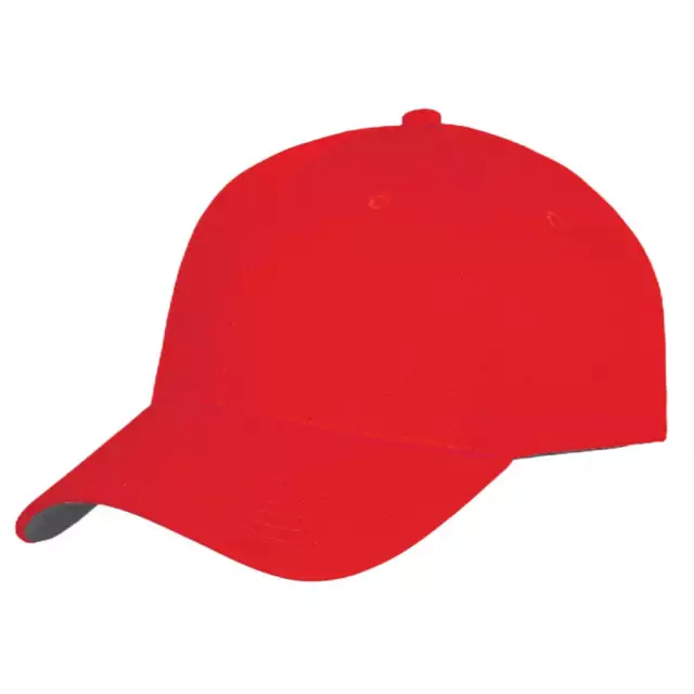 Sporte Leisure Unisex Micro Ripstop Cap BA Logo - Red/Chrome
