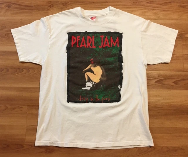 VINTAGE PEARL JAM Drop In The Park Shirt XL Concert Tour