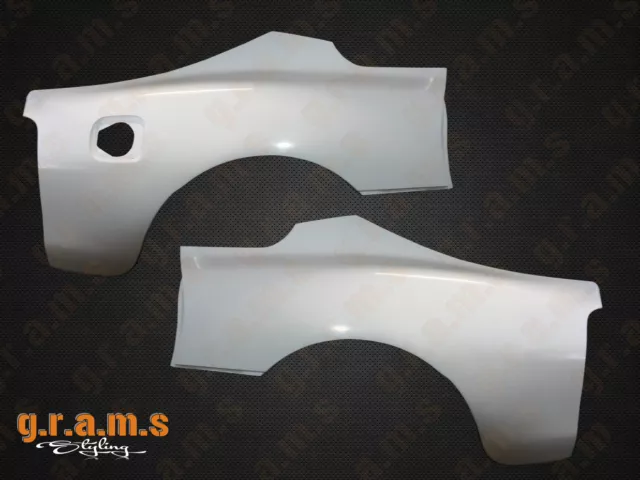 Toyota Supra mk4 +25mm OEM Style Rear Quarters / Over Fenders for Wide Body v9