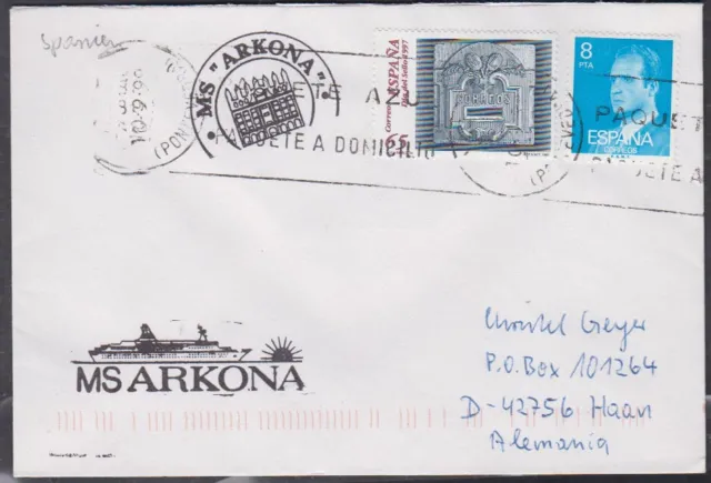 MS Arkona, Mittelmeer-Kreuzfahrt über Spanien 10.9.99