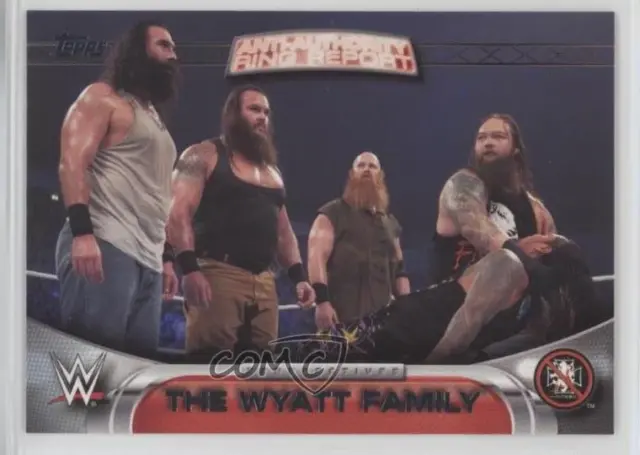 2016 Topps WWE Perspectives Anti-Authority Files The Wyatt Family #7AA