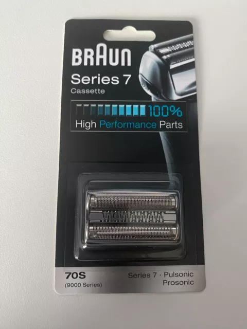 ORIGINAL BRAUN 70ER RASIERER ERSATZFOLIE KASSETTE SERIE 7 PULSONIC 9000 Serie