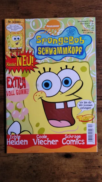Spongebob Schwammkopf Comic NR.1 ERSTAUSGABE aus dem Jahr 2003 - Sehr Selten