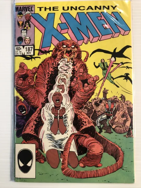 UNCANNY X-MEN #187 (1984-11) Vol 1 MARVEL Claremont Romita Jr Wraith War