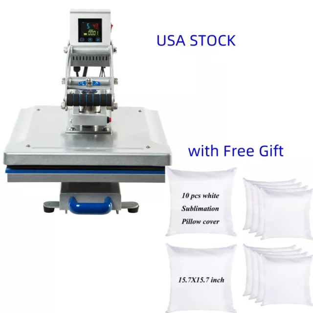 16" x 20" Heat Press Machine for T Shirts Slide Out Digital Clamshell Heat Press