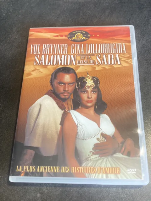 Salomon Et La Reine De Saba Dvd Yul Brynner Gina Lollobrigida King Vidor