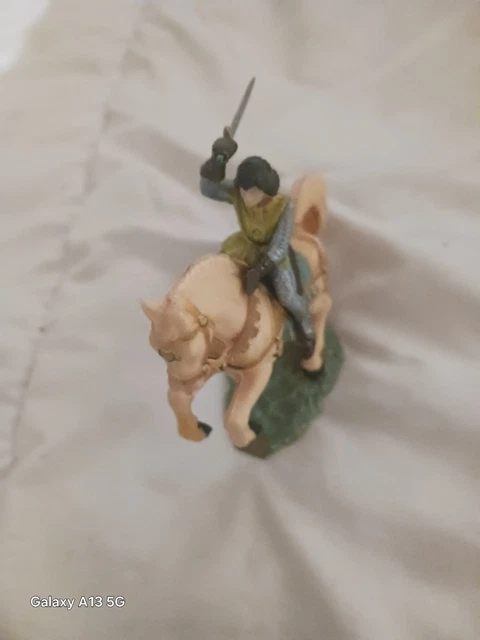 Figurine STARLUX Moyen âge – Homme D'armes Avec Fléau – Boîte D'origine