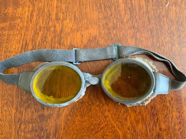 original ww2 british army despatch riders goggles