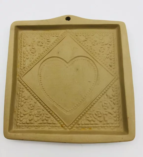 Brown Bag Cookie Art 1988 Hill Design, Heart Mold