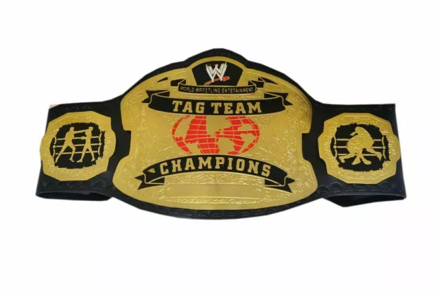 WWE Tag Team World Wrestling Entertainment Champion Belt Title Replica Adult