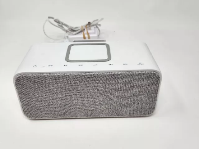 Le-Mega CR5 Bluetooth Wireless Charging Alarm Clock/Speaker Radio.