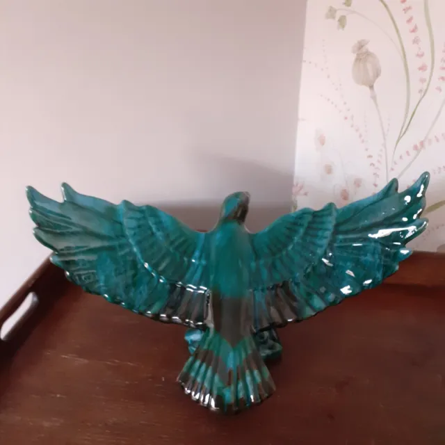 Vintage blue mountain pottery Large Eagle