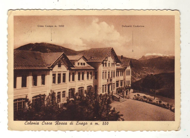 Cartoline Enego(Vicenza),colonia croce rossa