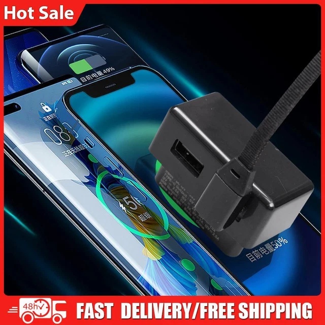 Caricabatterie OBD a doppia porta per auto Tesla modello 3/Y/X nascosto splitter ricarica rapida