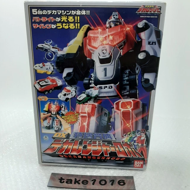 Power Rangers Deka Ranger POWER RANGERS TOKUSOU Sentai Dekaranger SPD Dx Deka Ranger Robo ...