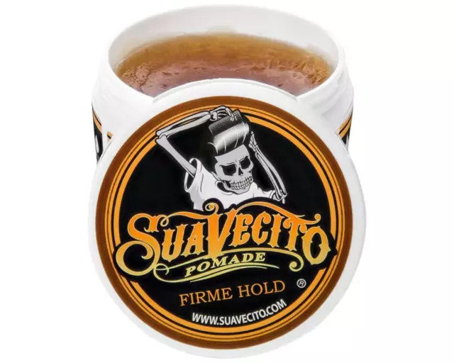 Suavecito Firme (Strong) Hold Pomade 3 Pack Bundle 4 oz. Cans 3